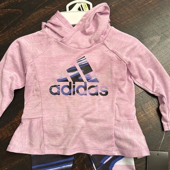 NWT - Adidas Baby Girl 2-Piece Set - Picture 2 of 6